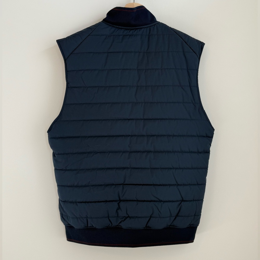 NWT Perry Ellis Men's Blue Vest - Picture 3 of 5